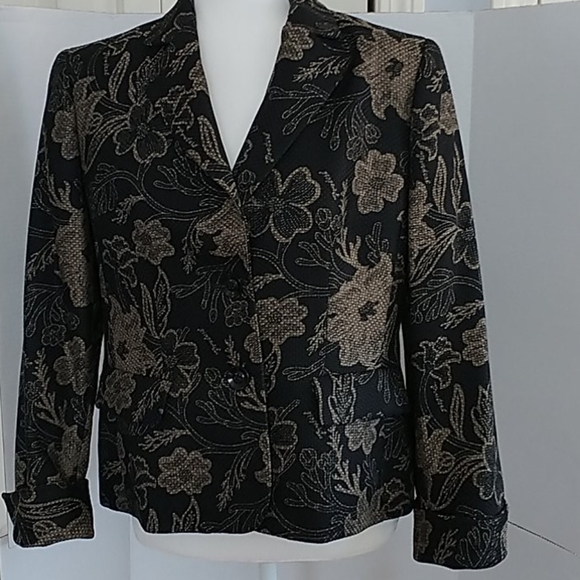Evan-Picone Black Gold suit jacket/Blazer, Sz 12 - Picture 1 of 11